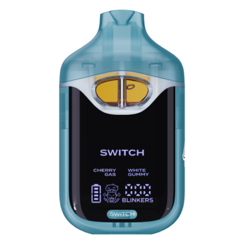 Boutiq Switch V4 | Cherry Gas x White Gummy | Vape jetable à double réservoir 2 g