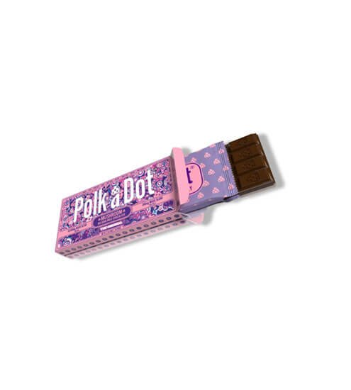 Polka-A-Dot Schokolade | Der Original Schokoriegel | 5 Gramm