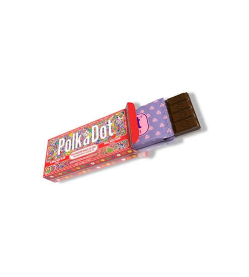 Polk-A-Dot Chocolate | 5 Gramm | Cinnamon French Toast Schokoladentafel