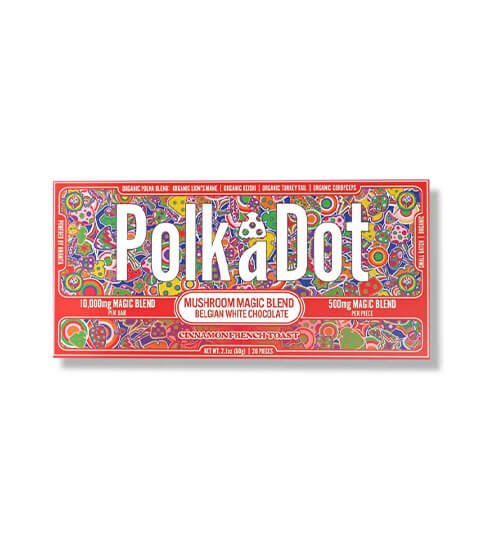 Polk-A-Dot Chocolate | 5 Gramm | Cinnamon French Toast Schokoladentafel
