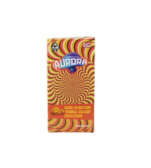 Aurora | Peanut Butter | Magic Mushroom Chocolate Bar | 5G
