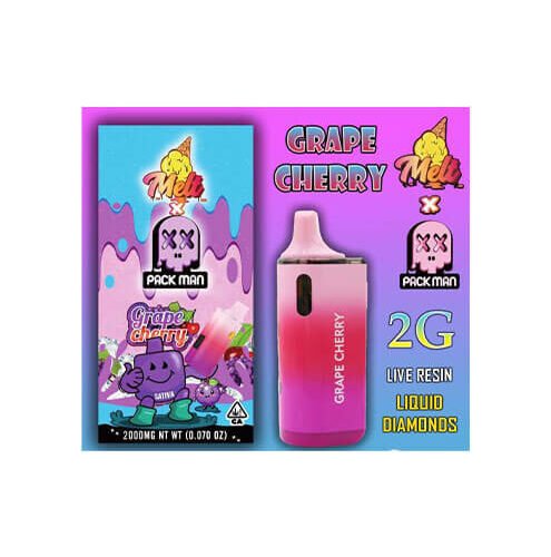 Pack Man | Grape Cherry | NEW V2 Einweg Vape | 2G (2.000 mg)
