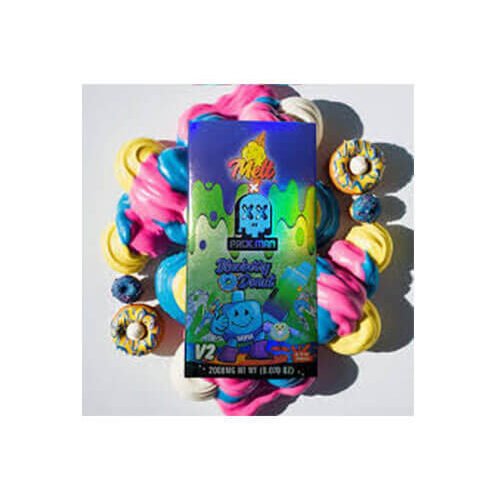 Pack Man | Blueberry Donut | NEW V2 Einweg Vape | 2G (2.000 mg)