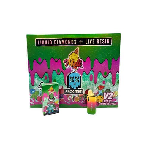 Pack Man | Lychee Punch | NEW V2 Einweg Vape | 2G (2.000 mg)